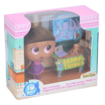 Eddy Toys Poppenset - Met Accessoires - 20x11x19cm - Schoolthema - Afbeelding 2