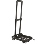 Kinzo - Opvouwbare steekwagen - Met uitschuifbare handgreep - Max. 40 kg - Zwart - Afbeelding 2