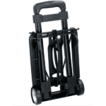 Kinzo - Opvouwbare steekwagen - Met uitschuifbare handgreep - Max. 40 kg - Zwart - Afbeelding 5