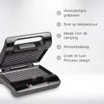 Princess 117001 Grill Compact Flex - Afbeelding 3
