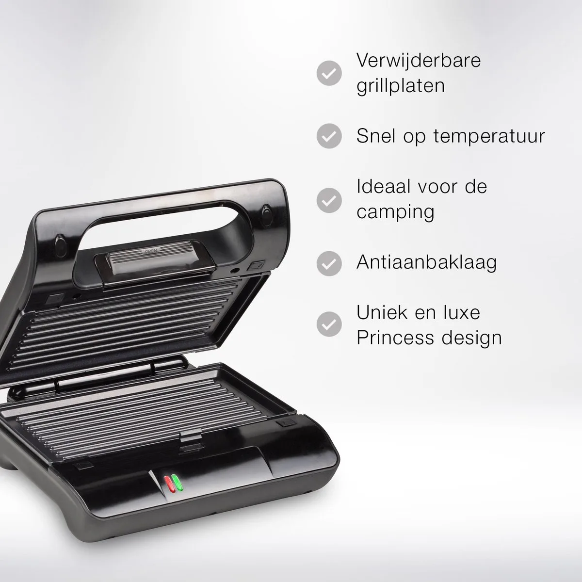Princess 117001 Grill Compact Flex - Afbeelding 3