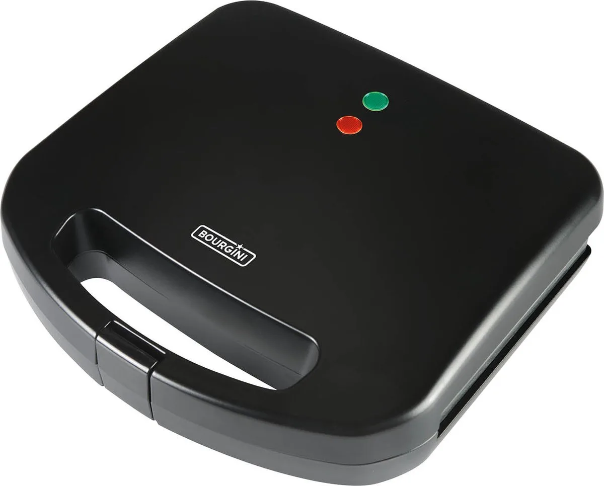 Bourgini 12.5010.01.00 Sandwich Maker XXL Black - Afbeelding 1