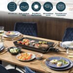 Princess Bakplaat 102300 - Table Chef Pro - Grillplaat - Gourmet - 46x26 cm - 2000W - Afbeelding 9