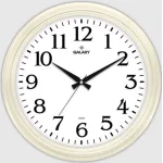 Wandklok Railway Crème Effen 46 cm